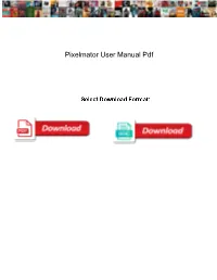 Pixelmator User Manual Pdf