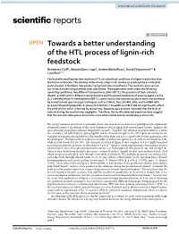 Towards a Better Understanding of the HTL Process of Lignin-Rich Feedstock