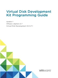 Virtual Disk Development Kit Programming Guide