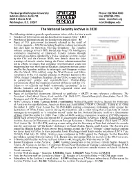 2020 Annual Report