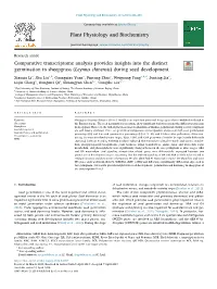 Comparative Transcriptome Analysis Provides Insights Into the Distinct Germination in Sheepgrass (Leymus Chinensis) During Seed Development T