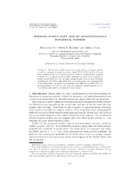 Forward Omega Limit Sets of Nonautonomous Dynamical Systems