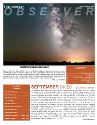 SEPTEMBER 2014 OT H E D Ebn V E R S E R V ESEPTEMBERR 2014