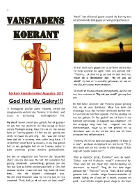 Van Stadens Koerant Aug 2015