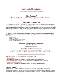 The Sentinel Period Ending 27 Oct 2018