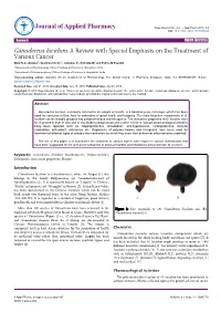 Ganoderma Lucidum