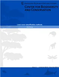 Land Cover Classification Methods