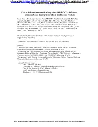 Pericarditis and Myocarditis Long After SARS-Cov-2 Infection: a Cross-Sectional Descriptive Study in Health-Care Workers