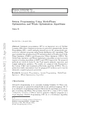 Arxiv:2005.04151V1 [Cs.NE] 25 Apr 2020