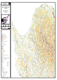 MAP of the QUATERNARY FAULTS of CYPRUS According to Field