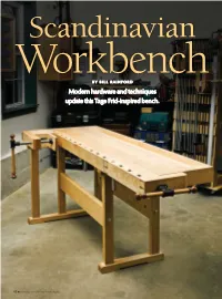 Modern Hardware and Techniques Update This Tage Frid-Inspired Bench