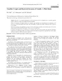 Tonsillar Crypts and Bacterial Invasion of Tonsils: a Pilot Study