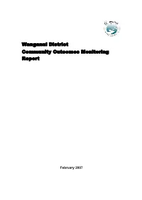 Wanganui District Community Outcomes Monitoring Report