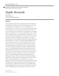 Daddi, Bernardo Also Known As Daddo, Bernardo Di Active by 1320, Died Probably 1348