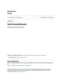 Xavier University Newswire
