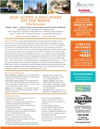 2020 Active & Discovery on the Rhine