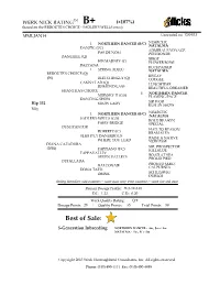 Pedigree Rating and Explanation