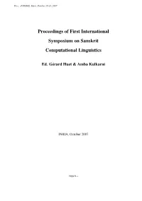 Proceedings Title