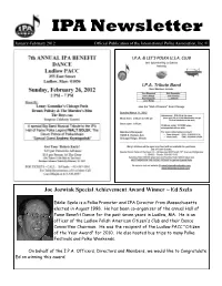IPA Newsletter * January – February 2012