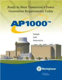 You Can Be Sure ... If It's Westinghouse