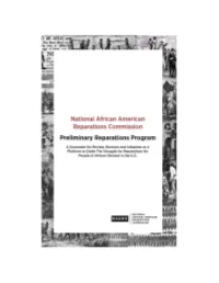 NAARC Reparations Program