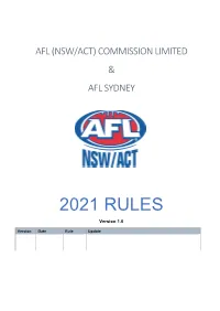 2021 RULES Version 1.0