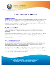 A Basic Overview of Infertility
