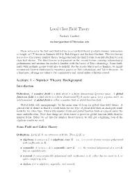 Local Class Field Theory