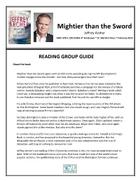 Mightier Than the Sword