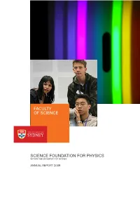 Science Foundation for Physics Within the University of Sydney