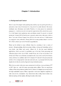 Status of Maize Cultivation in Bihar