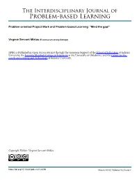 The Interdisciplinary Journal of Problem-Based Learning