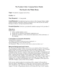 The President's Desk: Campaign Button Module