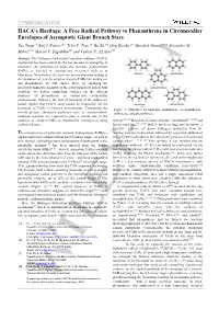 COMMUNICATION HACA’S Heritage: a Free Radical Pathway to Phenanthrene in Circumstellar Envelopes of Asymptotic Giant Branch Stars Tao Yang,[A] Ralf I