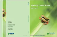 Genscript Product Catalog 2010-2011
