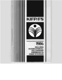 KIFP/FS: a Brochure Presenting Project Fellows