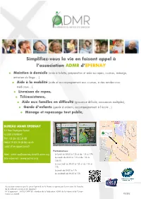 Simplifiez-Vous La Vie En Faisant Appel À L'association ADMR D'epernay