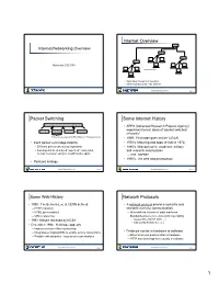 Slides for Networking Overview