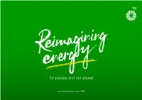 Sustainability Report 2020 Sustainability at Bp 2020 at a Glance Our Foundations Our Focus Areas Embedding Sustainability External Collaborations Our Reporting