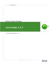 Zend Studio V.5.5