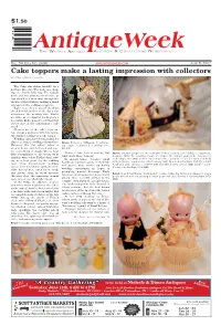 Cake Toppers Make a Lasting Impression with Collectors by Donald-Brian Johnson