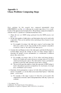 Chess Problem Composing Steps