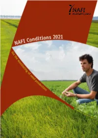 NAFI Conditions 2021 Compared to NAFI Conditions 2020)