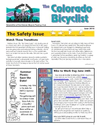 The Safety Issue