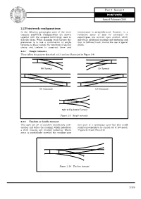 2.2 Pointwork Configurations in the Following Paragraphs Some of the More Maintenance Is Straightforward