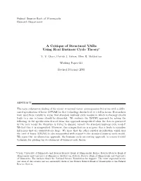 A Critique of Structural Vars Using Real Business Cycle Theory∗