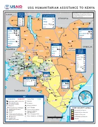 Kenya Program Maps