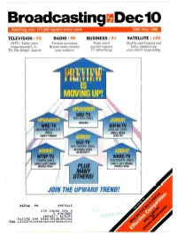 Broadcastingodec10 Reaching Over 117,000 Readers Every Week 60Th Year 1990