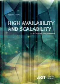 High Availability and Scalability of Mainframe Environments Using System Z and Z/OS As Example