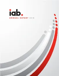 Annual Report 2018 2 Annual Report 2018
